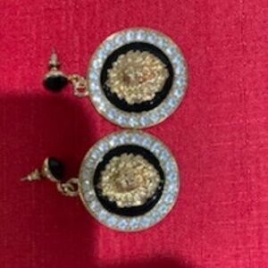 Designer inspired, Medusa Versace, Earrings